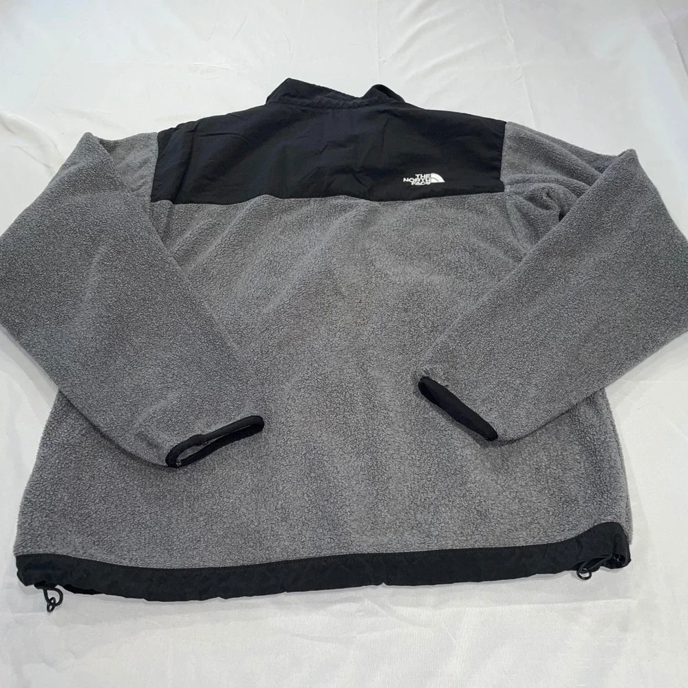 The North Face Denali Polartec Fleece Jacket Mens Medium‎ Grey Black